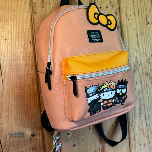 Sanrio Hello Kitty x Naruto Shippuden Women’s Mini Backpack Limited Edition - Picture 5 of 15